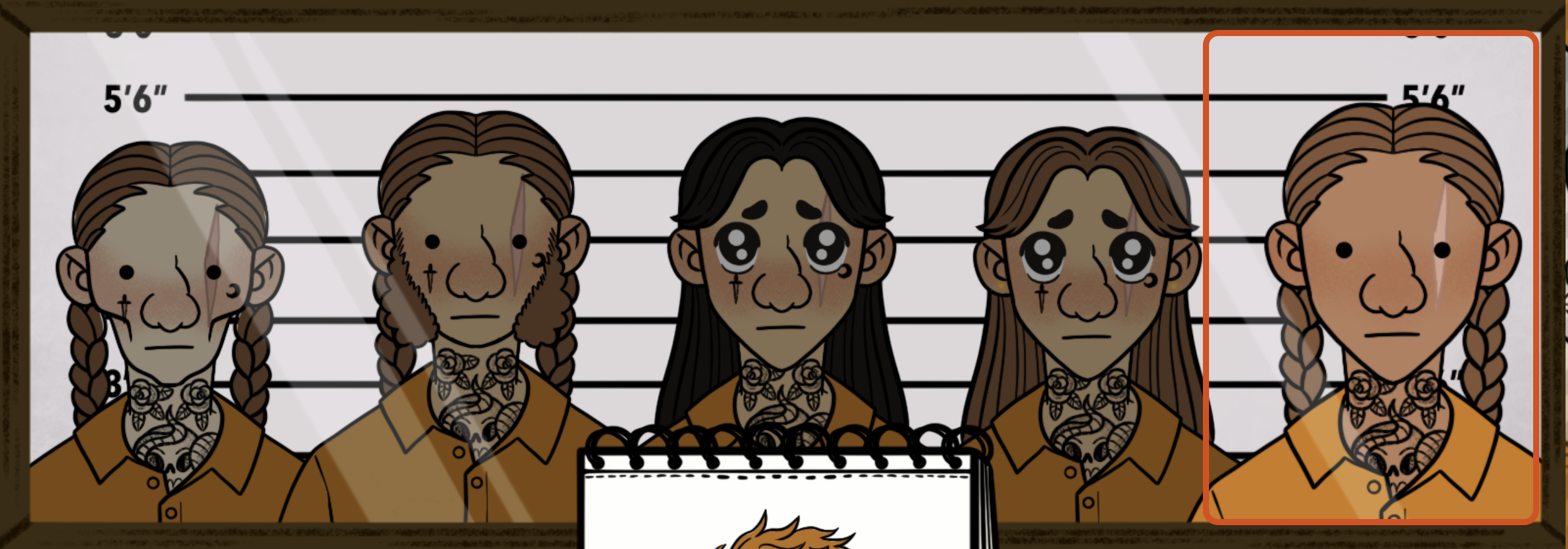 Sketchy Individuals Answer 6